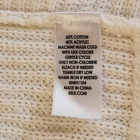 New Directions Casual Knitted Sweater Vest (Women Size Petite Small) - Picture 4 of 6